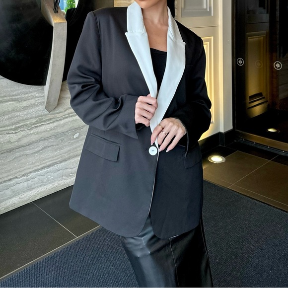 OVERSIZED BLAZER - Picture 1 of 2